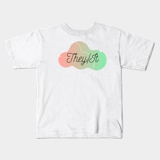 They / It Pronoun Kids T-Shirt